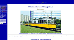 Desktop Screenshot of fahrzeuglisten.de